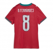 Portugal Bruno Fernandes #8 Replika Hjemmedrakt Dame VM 2026 Kortermet