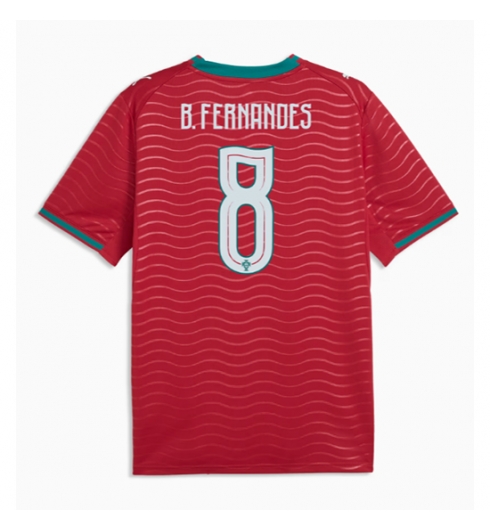Portugal Bruno Fernandes #8 Replika Hjemmedrakt VM 2026 Kortermet Portugal Bruno Fernandes #8 Replika Hjemmedrakt VM 2026 Kortermet