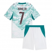 Portugal Cristiano Ronaldo #7 Replika Bortedrakt Barn VM 2026 Kortermet (+ bukser)