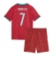 Portugal Cristiano Ronaldo #7 Replika Hjemmedrakt Barn VM 2026 Kortermet (+ bukser)