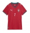 Portugal Cristiano Ronaldo #7 Replika Hjemmedrakt Dame VM 2026 Kortermet