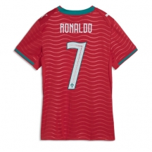 Portugal Cristiano Ronaldo #7 Replika Hjemmedrakt Dame VM 2026 Kortermet