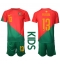 Portugal Danilo Pereira #13 Replika Hjemmedrakt Barn VM 2022 Kortermet (+ bukser)