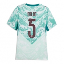 Portugal Diogo Dalot #5 Replika Bortedrakt Dame VM 2026 Kortermet