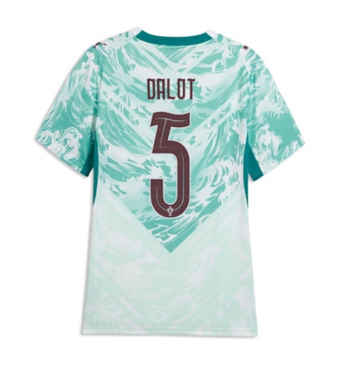 Portugal Diogo Dalot #5 Replika Bortedrakt Dame VM 2026 Kortermet Portugal Diogo Dalot #5 Replika Bortedrakt Dame VM 2026 Kortermet