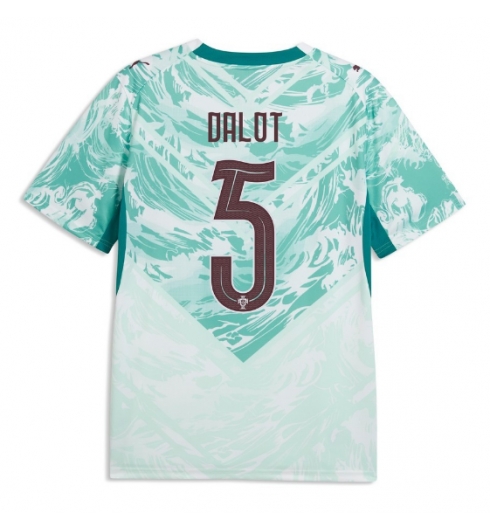 Portugal Diogo Dalot #5 Replika Bortedrakt VM 2026 Kortermet Portugal Diogo Dalot #5 Replika Bortedrakt VM 2026 Kortermet