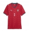 Portugal Diogo Dalot #5 Replika Hjemmedrakt Dame VM 2026 Kortermet Portugal Diogo Dalot #5 Replika Hjemmedrakt Dame VM 2026 Kortermet