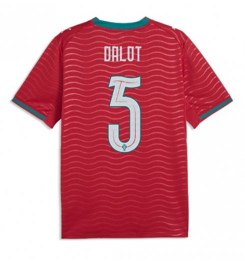 Portugal Diogo Dalot #5 Replika Hjemmedrakt VM 2026 Kortermet Portugal Diogo Dalot #5 Replika Hjemmedrakt VM 2026 Kortermet