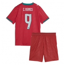 Portugal Goncalo Ramos #9 Replika Hjemmedrakt Barn VM 2026 Kortermet (+ bukser)