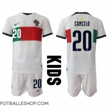 Portugal Joao Cancelo #20 Replika Bortedrakt Barn VM 2022 Kortermet (+ bukser)