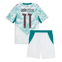 Portugal Joao Felix #11 Replika Bortedrakt Barn VM 2026 Kortermet (+ bukser)