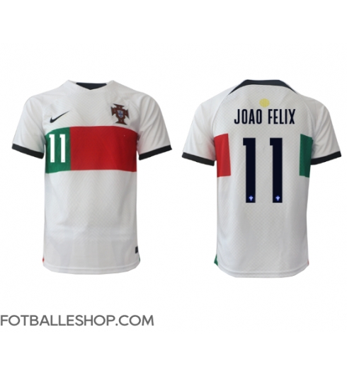 Portugal Joao Felix #11 Replika Bortedrakt VM 2022 Kortermet