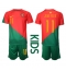 Portugal Joao Felix #11 Replika Hjemmedrakt Barn VM 2022 Kortermet (+ bukser)