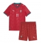 Portugal Joao Felix #11 Replika Hjemmedrakt Barn VM 2026 Kortermet (+ bukser)