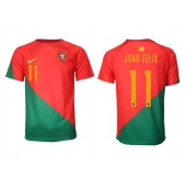 Portugal Joao Felix #11 Replika Hjemmedrakt VM 2022 Kortermet