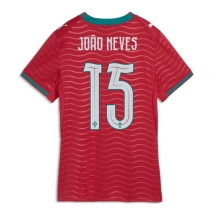 Portugal Joao Neves #15 Replika Hjemmedrakt Dame VM 2026 Kortermet