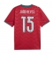 Portugal Joao Neves #15 Replika Hjemmedrakt VM 2026 Kortermet
