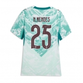 Portugal Nuno Mendes #25 Replika Bortedrakt Dame VM 2026 Kortermet