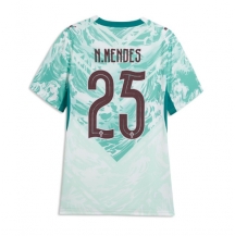 Portugal Nuno Mendes #25 Replika Bortedrakt Dame VM 2026 Kortermet