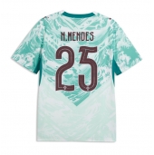 Portugal Nuno Mendes #25 Replika Bortedrakt VM 2026 Kortermet