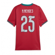 Portugal Nuno Mendes #25 Replika Hjemmedrakt Dame VM 2026 Kortermet