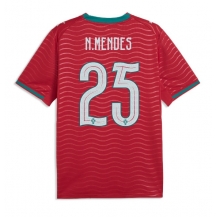 Portugal Nuno Mendes #25 Replika Hjemmedrakt VM 2026 Kortermet