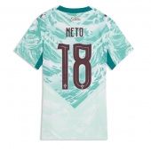 Portugal Pedro Neto #18 Replika Bortedrakt Dame VM 2026 Kortermet