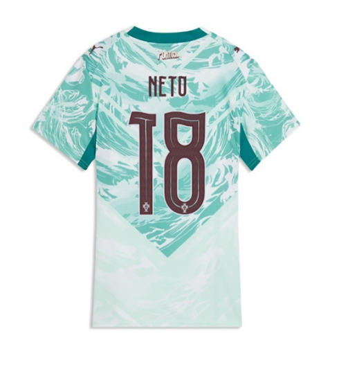 Portugal Pedro Neto #18 Replika Bortedrakt Dame VM 2026 Kortermet Portugal Pedro Neto #18 Replika Bortedrakt Dame VM 2026 Kortermet