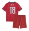 Portugal Pedro Neto #18 Replika Hjemmedrakt Barn VM 2026 Kortermet (+ bukser)