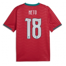 Portugal Pedro Neto #18 Replika Hjemmedrakt VM 2026 Kortermet