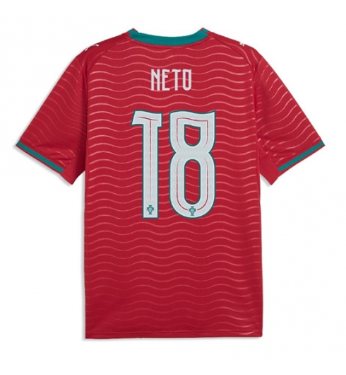 Portugal Pedro Neto #18 Replika Hjemmedrakt VM 2026 Kortermet Portugal Pedro Neto #18 Replika Hjemmedrakt VM 2026 Kortermet