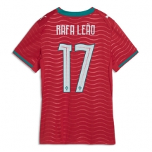 Portugal Rafael Leao #17 Replika Hjemmedrakt Dame VM 2026 Kortermet