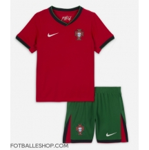 Portugal Replika Hjemmedrakt Barn EM 2024 Kortermet (+ bukser)