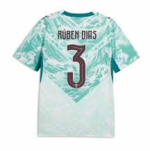 Portugal Ruben Dias #3 Replika Bortedrakt VM 2026 Kortermet