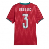 Portugal Ruben Dias #3 Replika Hjemmedrakt Dame VM 2026 Kortermet