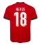Portugal Ruben Neves #18 Replika Hjemmedrakt EM 2024 Kortermet