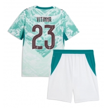 Portugal Vitinha #23 Replika Bortedrakt Barn VM 2026 Kortermet (+ bukser)