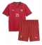 Portugal Vitinha #23 Replika Hjemmedrakt Barn VM 2026 Kortermet (+ bukser)