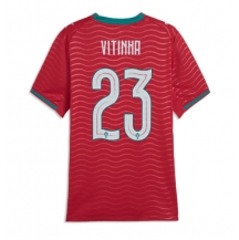 Portugal Vitinha #23 Replika Hjemmedrakt Dame VM 2026 Kortermet