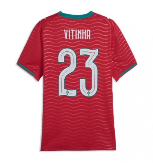 Portugal Vitinha #23 Replika Hjemmedrakt Dame VM 2026 Kortermet Portugal Vitinha #23 Replika Hjemmedrakt Dame VM 2026 Kortermet
