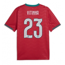 Portugal Vitinha #23 Replika Hjemmedrakt VM 2026 Kortermet