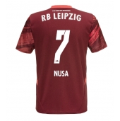 RB Leipzig Antonio Nusa #7 Replika Bortedrakt 2024-25 Kortermet