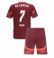 RB Leipzig Antonio Nusa #7 Replika Bortedrakt Barn 2024-25 Kortermet (+ bukser)