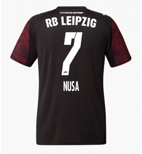 RB Leipzig Antonio Nusa #7 Replika Tredjedrakt 2025-26 Kortermet RB Leipzig Antonio Nusa #7 Replika Tredjedrakt 2025-26 Kortermet