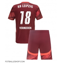 RB Leipzig Arthur Vermeeren #18 Replika Bortedrakt Barn 2024-25 Kortermet (+ bukser)