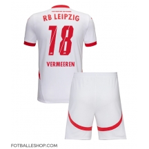RB Leipzig Arthur Vermeeren #18 Replika Hjemmedrakt Barn 2024-25 Kortermet (+ bukser)