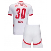 RB Leipzig Benjamin Sesko #30 Replika Hjemmedrakt Barn 2024-25 Kortermet (+ bukser)