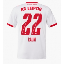 RB Leipzig David Raum #22 Replika Hjemmedrakt 2025-26 Kortermet