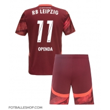 RB Leipzig Lois Openda #11 Replika Bortedrakt Barn 2024-25 Kortermet (+ bukser)