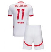 RB Leipzig Lois Openda #11 Replika Hjemmedrakt Barn 2024-25 Kortermet (+ bukser)